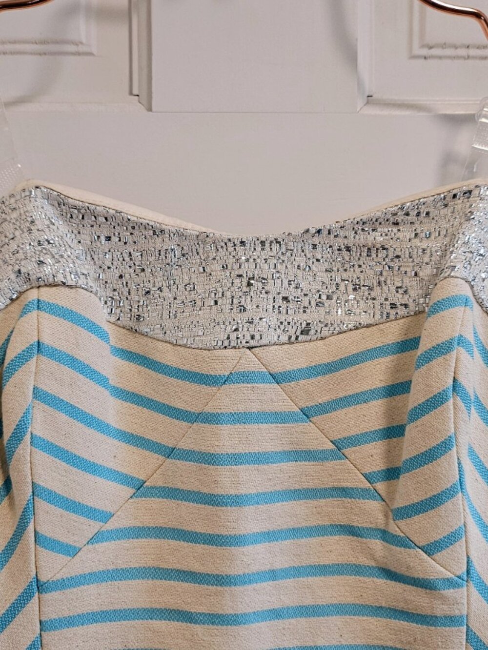 Lilly Pullitzer Remi Metallic Stripe Mini Dress (00) - Picture 8 of 10